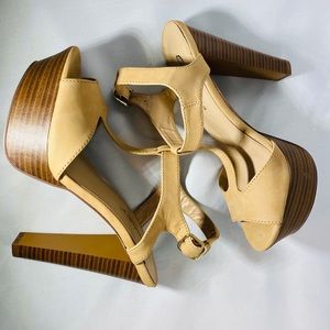 Light Brown platform Sandal
